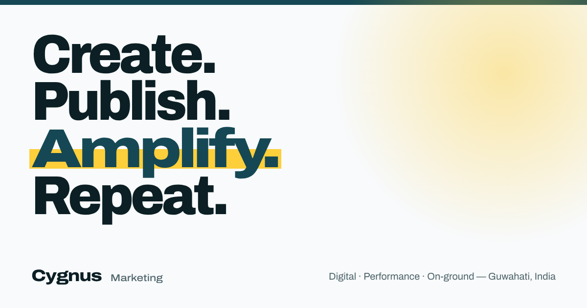 How We Work | Our 12 Step Social Media Process | Cygnus