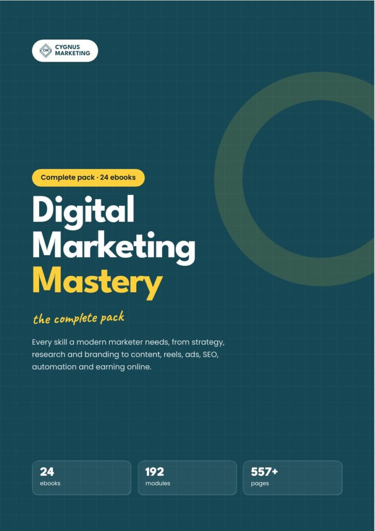 Digital Marketing Mastery preview